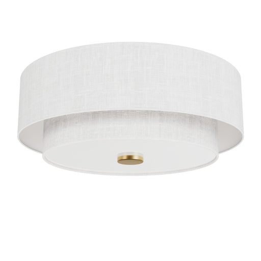 Brookside Two Light Flush Mount Luxe Gold