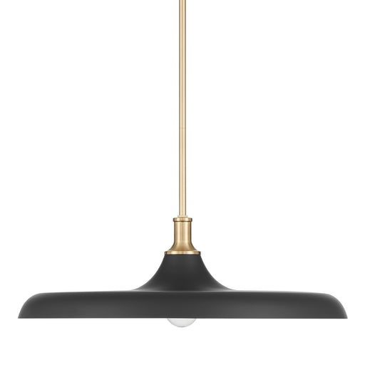 Moriso One Light Pendant Matte Black