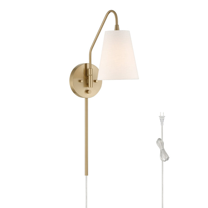 Hunter - 48173 - One Light Wall Sconce - Valley Park - Alturas Gold