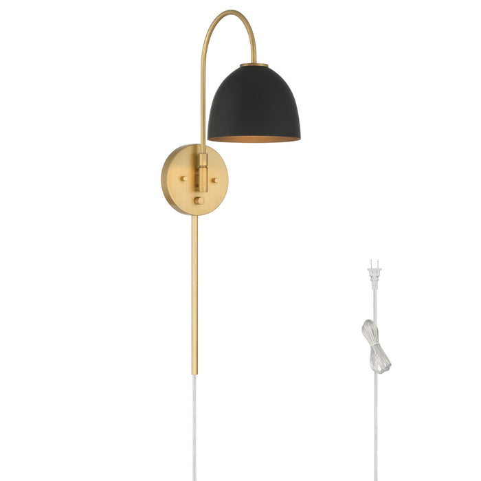 Hunter - 48175 - One Light Wall Sconce - Erling - Luxe Gold