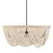 Hunter - 48189 - Six Light Chandelier - Autumndale - Matte Bronze