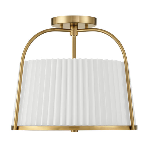 Atmore Two Light Semi Flush Mount Alturas Gold