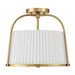 Hunter - 48242 - Two Light Semi Flush Mount - Atmore - Alturas Gold