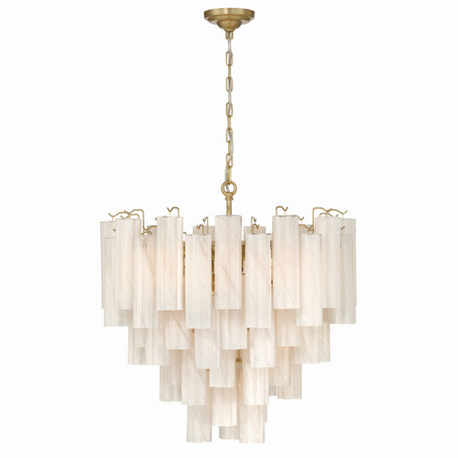 Artcraft - AC12101WH - 16 Light Chandelier - Sophia - Brushed Brass