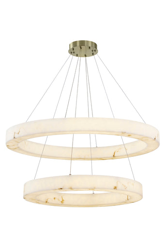 LumenAria LED Pendant Brushed Brass