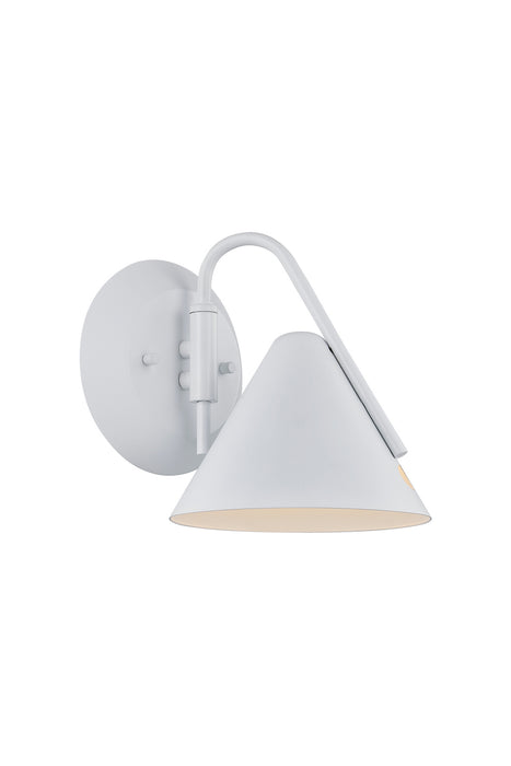 Justice Designs - NSH-4241-WHTE - LED Wall Sconce - White