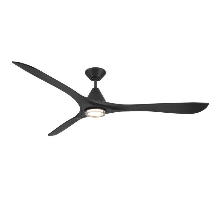 Modern Forms Fans - FR-D2504-72L-MB - 72" Ceiling Fan - Carve - Matte Black