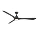 Modern Forms Fans - FR-D2504-72L-MB - 72" Ceiling Fan - Carve - Matte Black