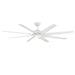 Modern Forms Fans - FR-W2301-70L-27-MW - 70" Ceiling Fan - Roboto Xl - Matte White