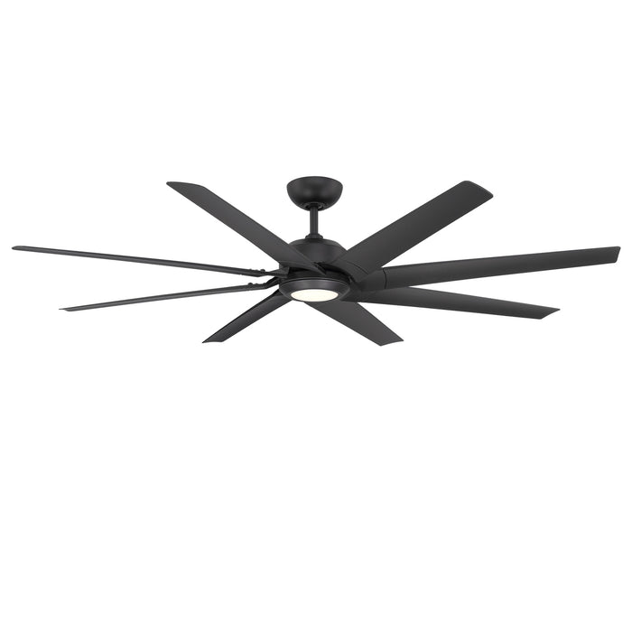Modern Forms Fans - FR-W2301-70L-35-MB - 70" Ceiling Fan - Roboto Xl - Matte Black