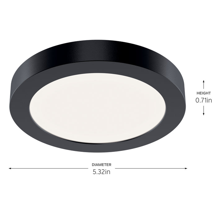 Kichler - 53005BK30 - LED Downlight - Ara - Black