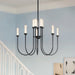 Kichler - 52757BKLED - LED Chandelier - Moraine - Black