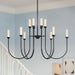 Kichler - 52759BKLED - LED Chandelier - Moraine - Black
