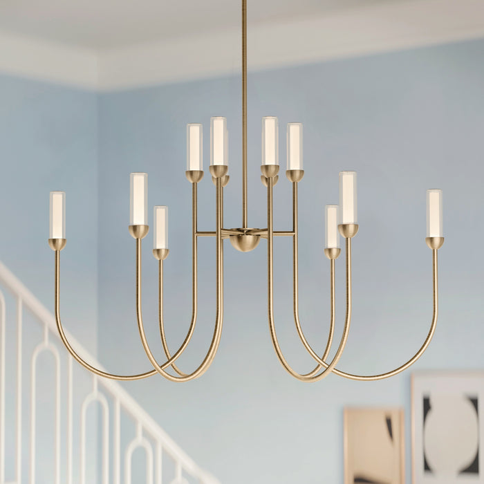 Kichler - 52759CPZLED - LED Chandelier - Moraine - Champagne Bronze