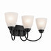 Kichler - 45639BK - Three Light Bath - Jolie - Black