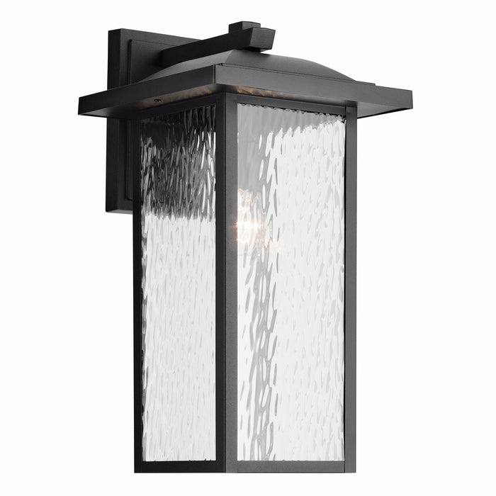 Kichler - 49928BKT - One Light Outdoor Wall Mount - Capanna - Textured Black