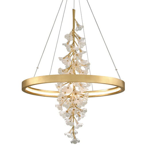 Corbett Lighting - 268-72-GL - LED Chandelier - Jasmine - Gold Leaf