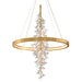 Corbett Lighting - 268-73-GL - LED Chandelier - Jasmine - Gold Leaf