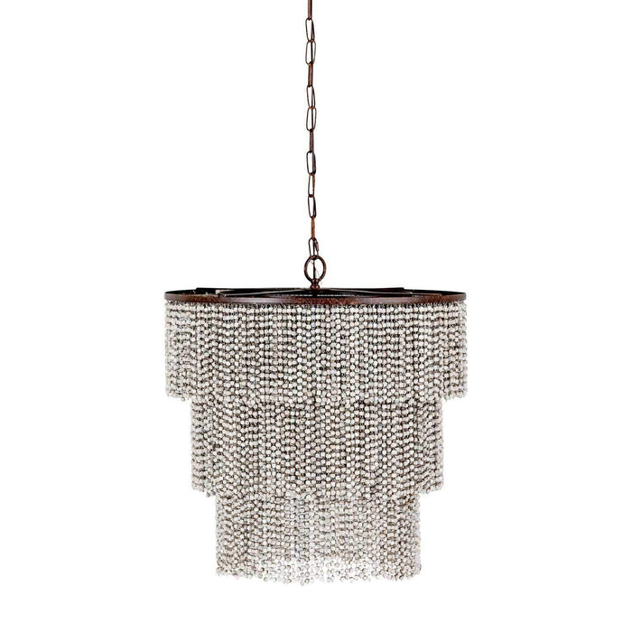Gabby - SCH-151790 - Four Light Chandelier - Etienne - Antique White|Dusty Slate|Rust