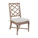 Gabby - SCH-150180 - Dining Chair - Kennedy - Washed Rattan|Cream Linen