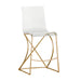 Gabby - SCH-151135 - Counter Height Stool - Johnson - Antique Gold|Clear Acrylic