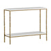 Gabby - SCH-152265 - Console - Bryson - Brushed Brass|White Seagrass