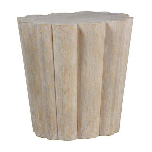 Bree Side Table White Washed Wood Grain