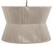 Gabby - SCH-159085 - Eight Light Chandelier - Gregory - White Cotton Rope|Rust