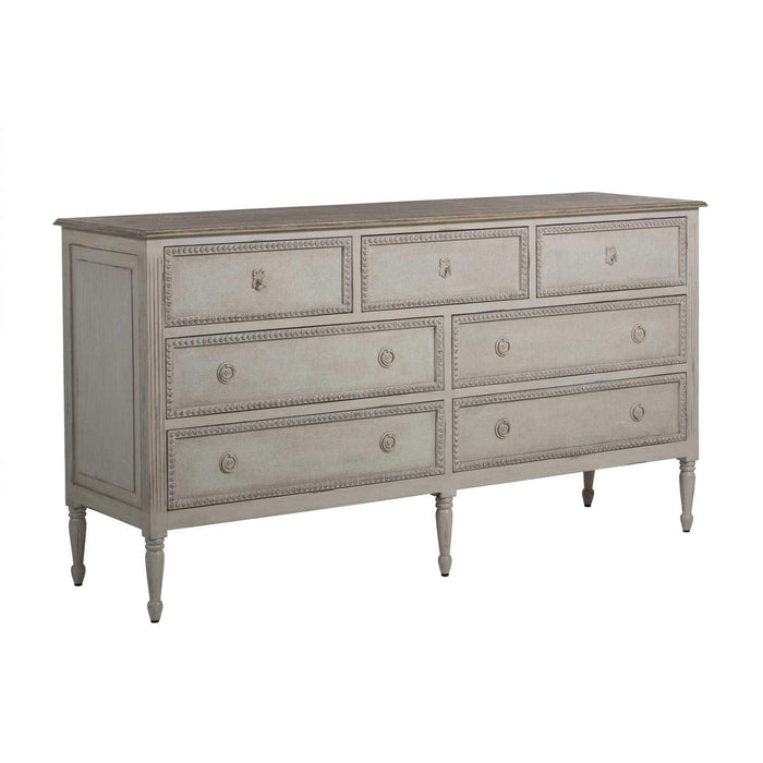 Gabby - SCH-160105 - Chest - Caroline - Classic Antique White|Feather Gray