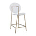 Gabby - SCH-160350 - Counter Height Stool - Sandy - Antique Gold|Clear Acrylic