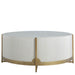 Gabby - SCH-163255 - Coffee Table - Clifton - White Cerused Oak|Stained Gold
