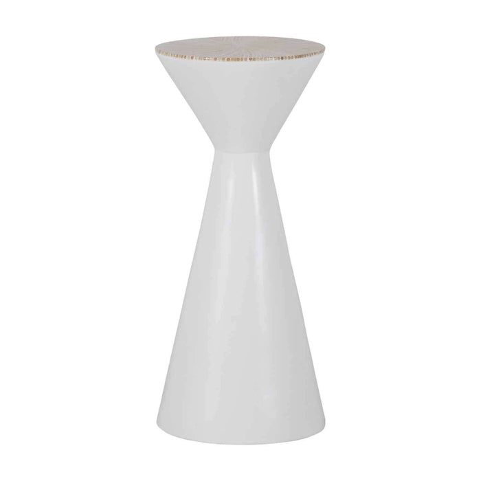 Gabby - SCH-166225 - Drinking Table - Essie - Natural Rattan|Painted White