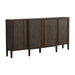 Gabby - SCH-166275 - Sideboard - Fitzgerald - Dark Gray Mindi|Dark Gray Burl|Stained Brass