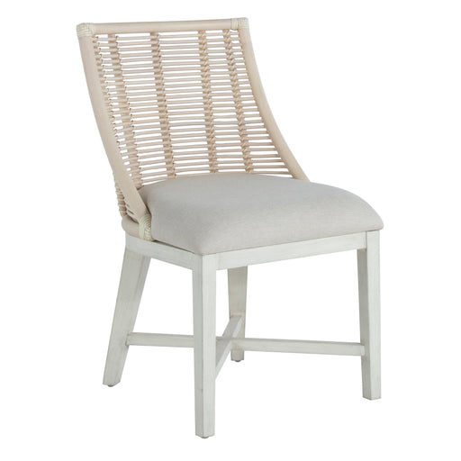 Hamlet Dining Chair White Rattan|White Leather|Vienna Custard|Sesame White