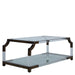 Gabby - SCH-167040 - Coffee Table - Kensley - Tempered Glass|Mountain Brass