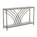 Gabby - SCH-168125 - Console Table - Felding - Volakas Marble|Brushed Copper