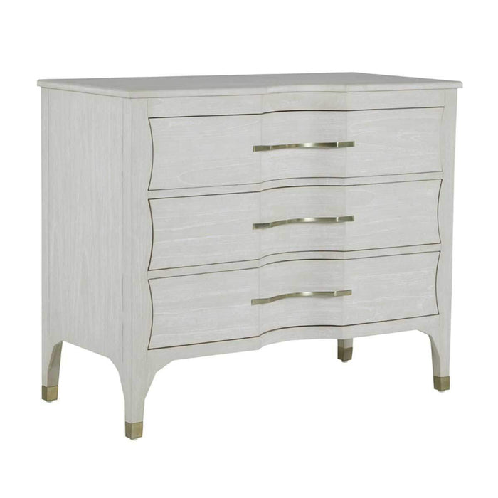 Gabby - SCH-168220 - Chest - Sherman - Cerused White|Stainless Gold