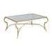 Gabby - SCH-169175 - Coffee Table - Evelina - Royale Leaf|Tempered Glass