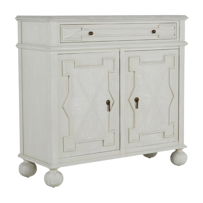 Gabby - SCH-169255 - Cabinet - Ezekiel - Antique Bronze|Cerused White