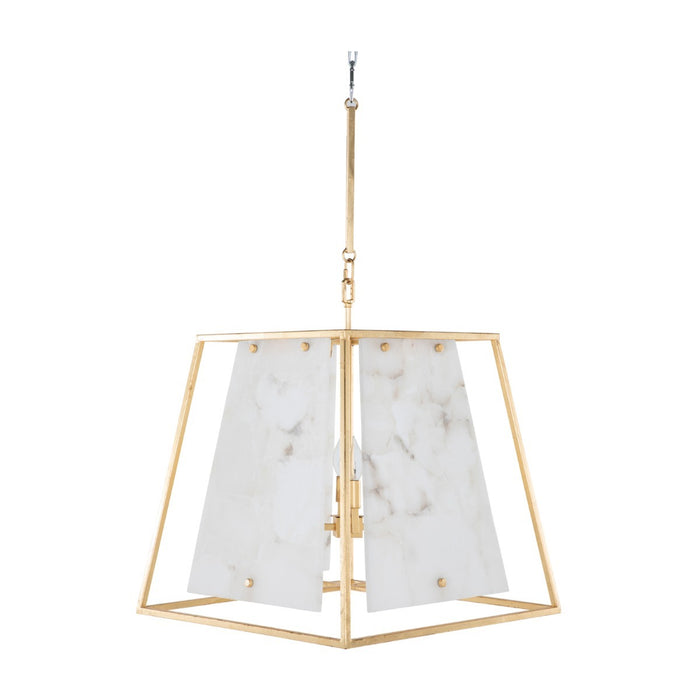 Gabby - SCH-170090 - One Light Chandelier - Stacey - Gilded Gold|Alabaster