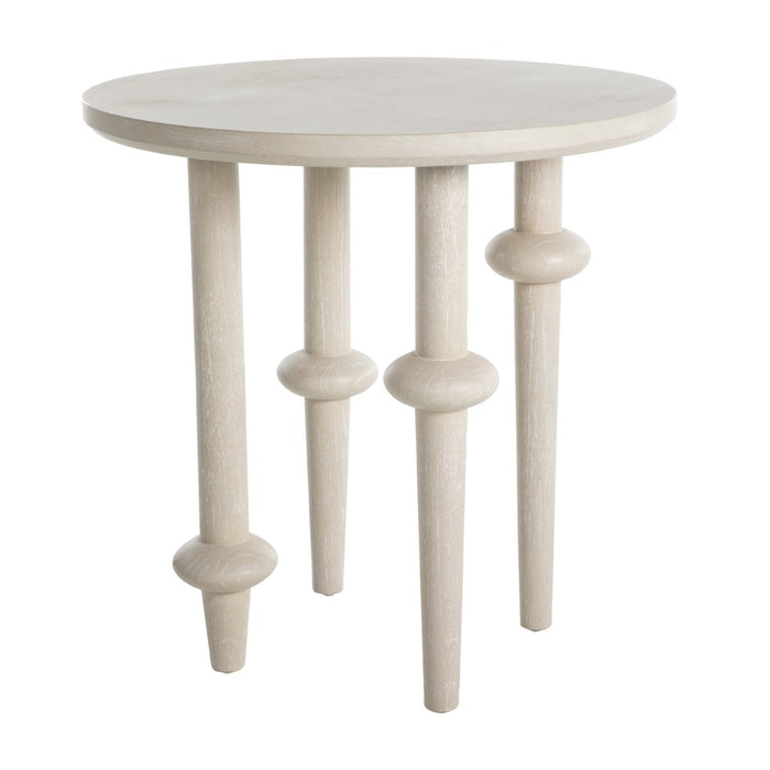 Gabby - SCH-170165 - Side Table - Aba - Cerused White