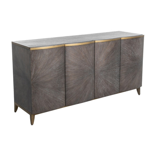 Pete Cabinet Natural Black|Stained Brass