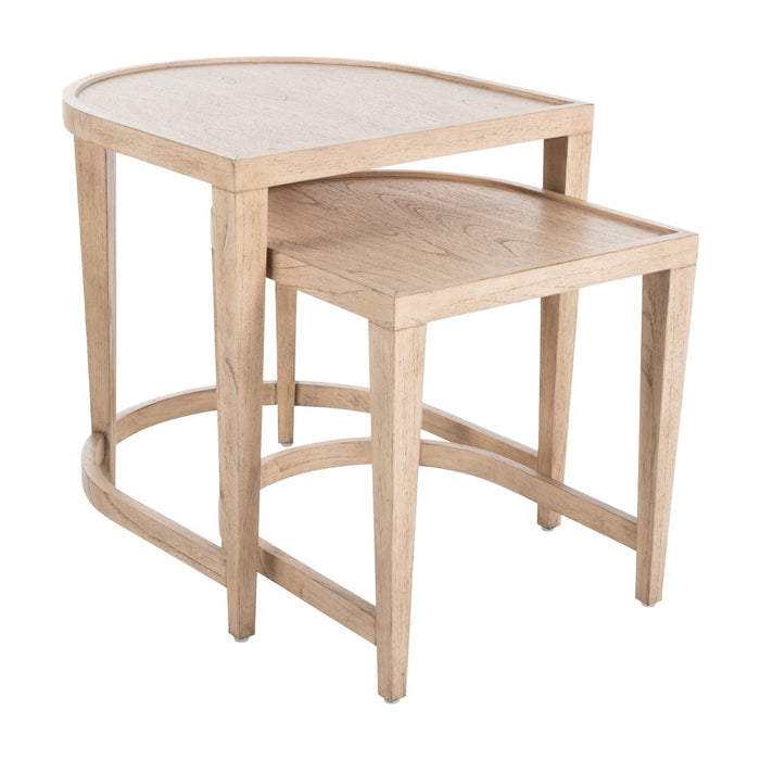 Gabby - SCH-170195 - Nesting Tables - Dustin - Blonde Natural