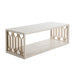 Gabby - SCH-170205 - Coffee Table - Ainsworth - Cerused White|Stained Gold