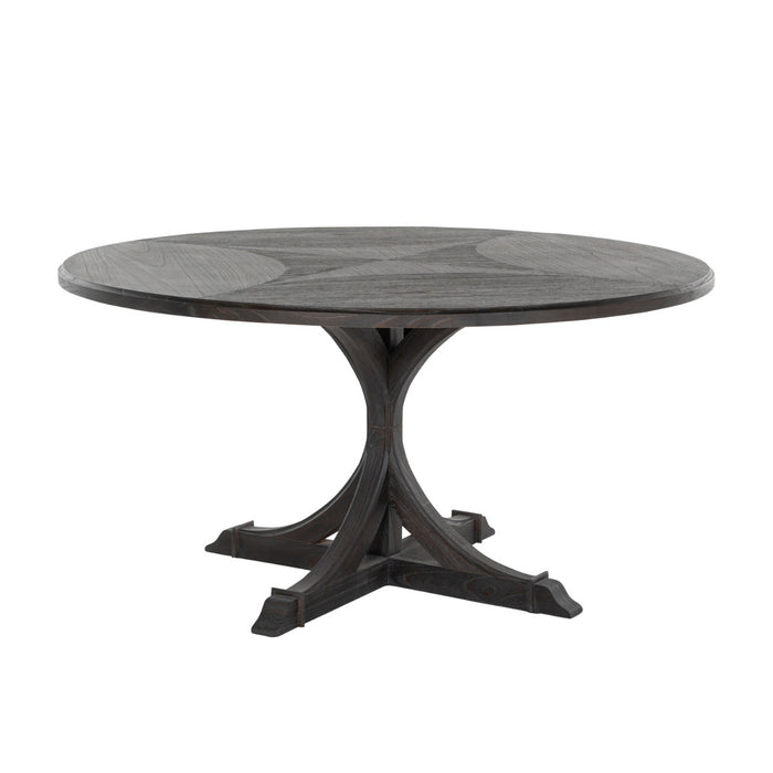 Gabby - SCH-170405 - Dining Table - Adams - Cerused Forest Black