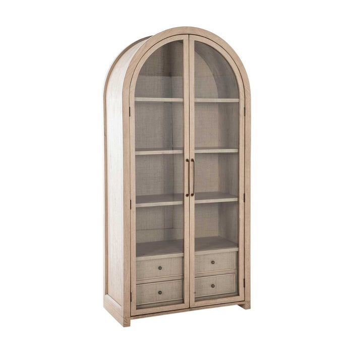 Gabby - SCH-170435 - Cabinet - Elsa - Blonde Natural|Antique Bronze