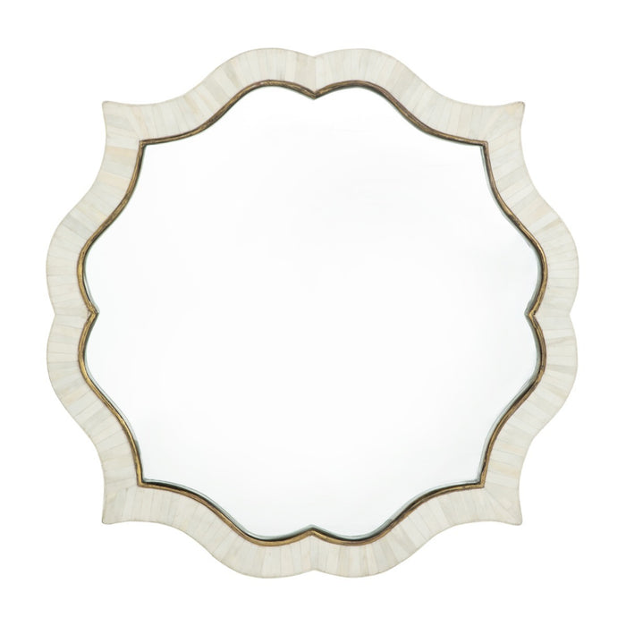 Gabby - SCH-175021 - Mirror - Laurette - Bone Ivory|Clear Mirror