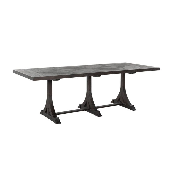 Gabby - SCH-175038 - Dining Table - Adams - Cerused Forest Black