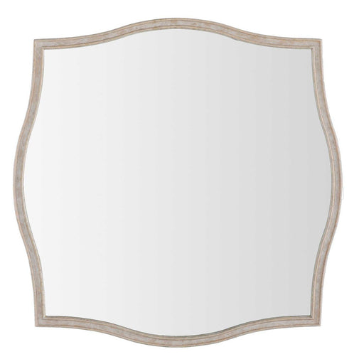 Artesia Mirror Distressed White|Clear Mirror