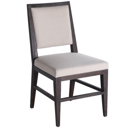 Julius Dining Chair Cerused Ash|Ivory Beige